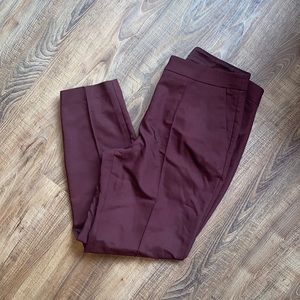 High rise ankle pant